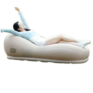 Sofá Inflable de Moda para Exteriores, Sofá Reclinable Automático para Acampar, Colchón para el Suelo, Tienda, Hogar, Descanso para el Almuerzo, Embalaje para Correo - Product Image 2