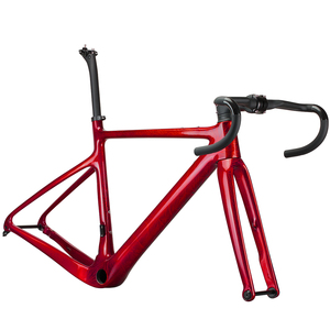 Cadre de vélo de route en fibre de carbone Airwolf T1100, ensemble de cadre de vélo de route 700*40c, cadres de cyclocross, ensemble de cadre de vélo de route, cadre de vélo de route à frein à disque de course - Product Image 6