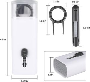 Kit de Limpieza de Teclado 7 en 1 Antipolvo con Herramientas de Microfibra y PVC, Extractor de Teclas y Juego de Cepillos Multifuncionales para Teclados - Product Image 2