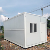 Maisons préfabriquées en acier de type X, maisons pliables en conteneurs, fournisseur chinois, pour camp minier, bureau