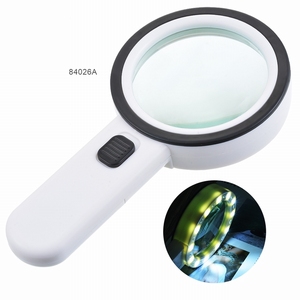 <span class=keywords><strong>Loupe</strong></span> avec lumière, grande <span class=keywords><strong>loupe</strong></span> portable 30X <span class=keywords><strong>loupe</strong></span> éclairée 12 LED pour la <span class=keywords><strong>lecture</strong></span> des personnes âgées - Product Image 1