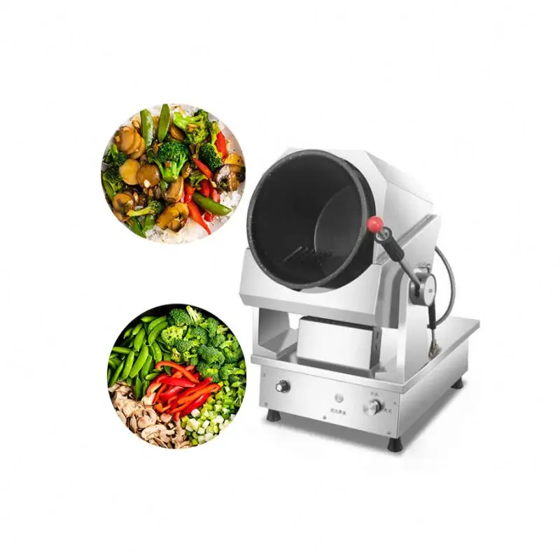 Small nut Intelligence Egg Fried Rice Cooking mix food stir fry machine