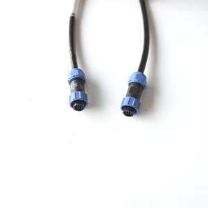 WeipuP13-9pin Kabelbaum IP65-IP68 wasserdichte Steck verbinder für Roboter Elektronische Maschinen 5mm Streifen Draht Kupfer PVC Nylon PBT - Product Image 4