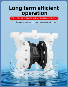 1/2 Inch Industrial Double Diaphragm <strong>Pump</strong> <strong>Self</strong> <strong>Priming</strong> Low Pressure Customizable OEM for Wastewater Agricultural - Product Image 2