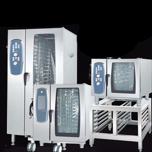 Grace-Quemador comercial francés para Pizza, parrilla para hornear pan, horno combinado eléctrico de acero inoxidable 201, 30-80 bandeja, 30-350 ℃, respetuoso con el medio ambiente - Product Image 1