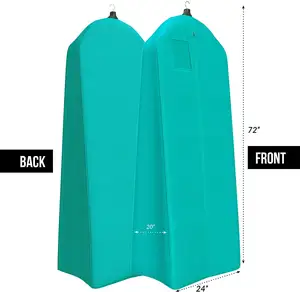 FeiFei Customized waterproof suit dress cover 80 gsm polypropylene non-woven woman gown garment bag