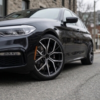 Jantes personnalisées en alliage d'aluminium forgé JWYC à cinq branches, 17/18/19 pouces, 25 mm ET pour BMW pour Audi
