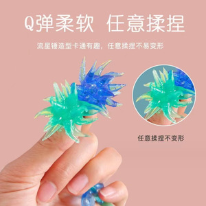 Jouet marteau météore collant, extensible et élastique, pour enfants de 4 à 6 ans, fantaisie, science-fiction, en plastique, sans batterie - Product Image 5