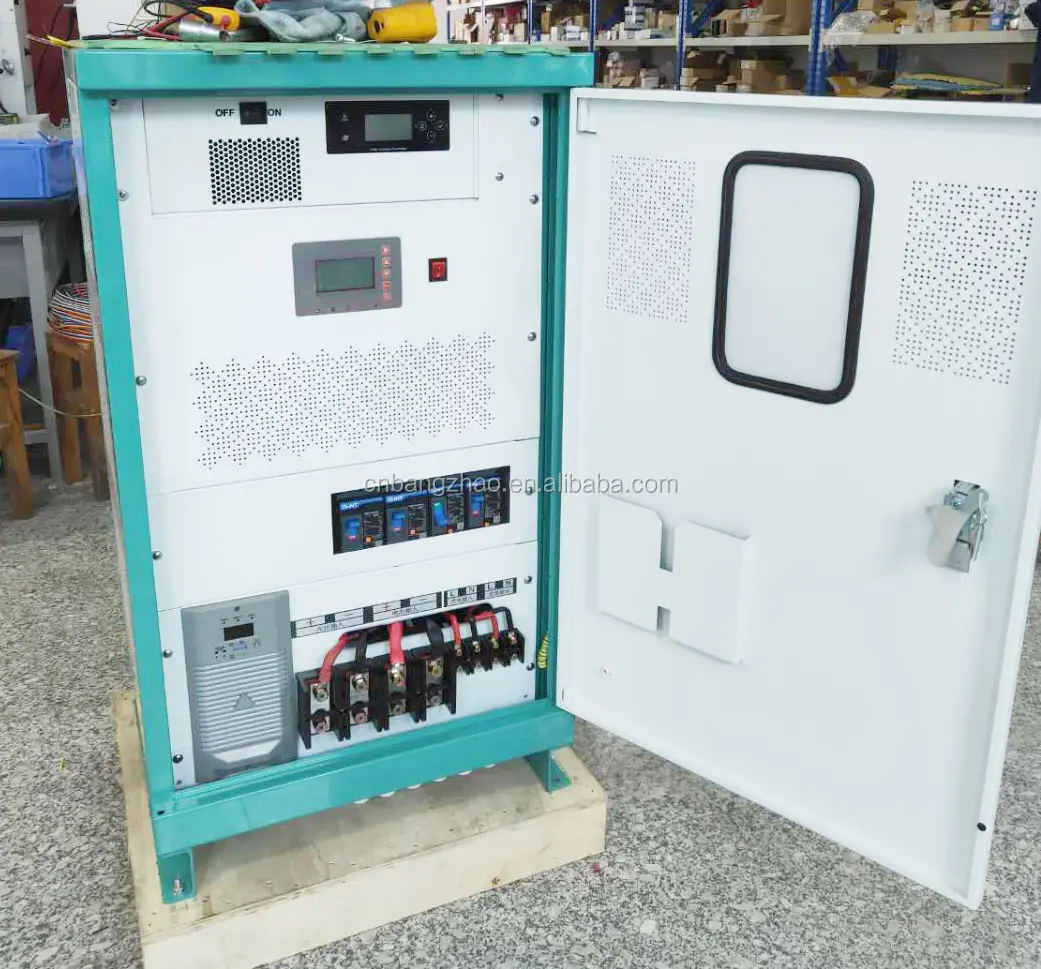 15kw 240VDC input to 3 phase power inverter charger 30-150A range for lithium battery BMS