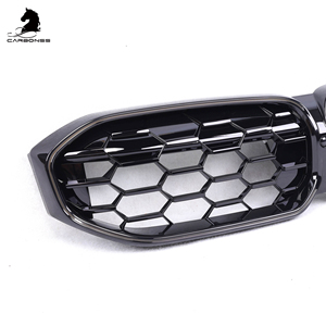 Bóng Màu Đen Sao Băng LED Phía Trước Thận Lưới Tản Nhiệt Điều Chỉnh Sửa Đổi Hiệu Suất Ngoại Thất Trim Cho BMW 3 Series G20 LCI 2023 + - Product Image 4