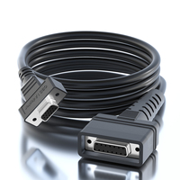 Cable Serial RS232 OEM, Conector DB15 Hembra a DB15 Hembra, Adaptador de Puerto Serial de Alta Calidad para Herramientas de Diagnóstico de Vehículos