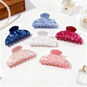 <span class=keywords><strong>Gareth</strong></span> đồ trang sức lớn lấy Clip Thanh Lịch Cá mập tóc clip cho trẻ em Acrylic Châu Âu & mỹ phong cách Đảng sử dụng phụ kiện tóc - Product Image 4