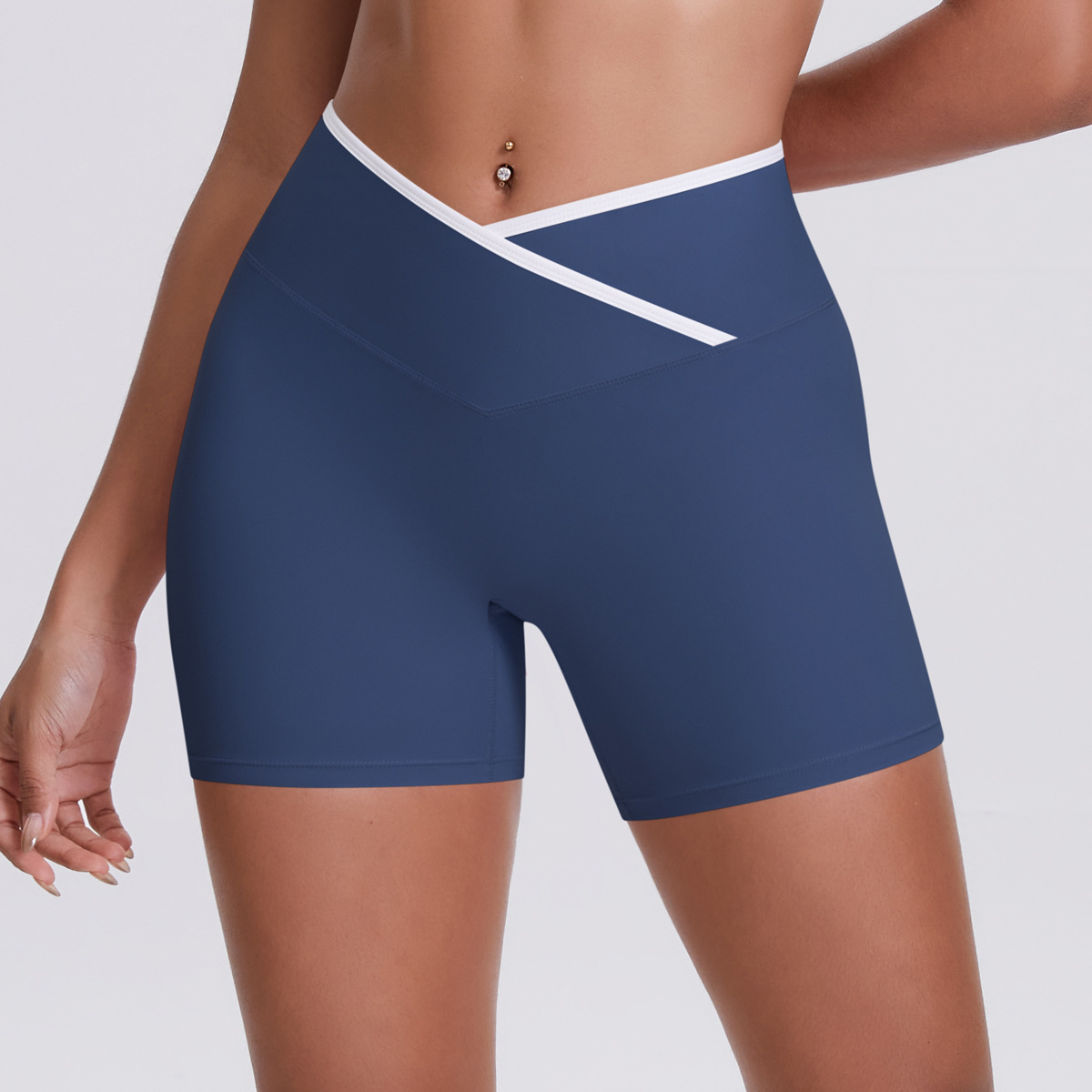 Badge Blue shorts