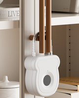 Cadenas intelligent à empreinte digitale, rechargeable avec câble de sécurité pour une conception antivol tout-en-un polyvalente sans clé