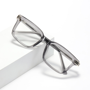 Mode Ins cadre carré personnalisé à la mode <span class=keywords><strong>Guy</strong></span> TR90 cadre optique coréen printemps Temple Anti lumière bleue lunettes - Product Image 2