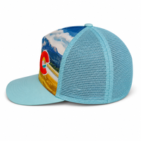 Gorra Trucker Unisex de Primera Calidad para Exteriores, con Logotipo Personalizado OEM, 5 Paneles de Malla, Gorras de Béisbol de Alto Rendimiento para Todas las Estaciones