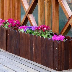 KAVASS Jardinières populaires en <span class=keywords><strong>bois</strong></span> pour plantes d'intérieur durables bon marché grandes jardinières décoratives d'extérieur Pot pour parc cour - Product Image 4