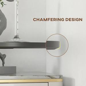 Table haute ronde moderne HOMCOM avec base en acier et plateau en MDF, Dia. 70x102cm, Noir - Product Image 3