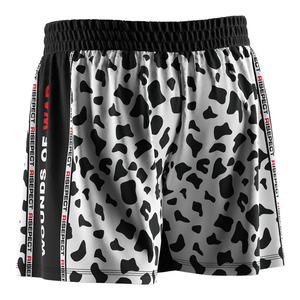 Short de sport pour homme à séchage rapide, idéal pour l'entraînement, le fitness et le basketball, noir, avec logo - Nouvelle collection en promotion - Product Image 2