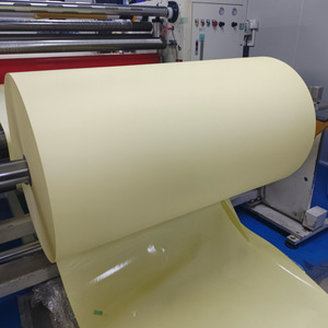 Một mặt Silicone tráng màu vàng phát hành giấy cuộn duy nhất bên glassine cho băng bao bì - Product Image 3