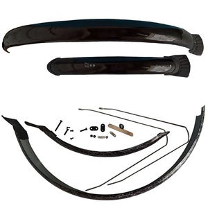 IRONDONKE Universal 26 "/27,5"/29 "guardabarros de bicicleta ajustable delantero trasero guardabarros para bicicleta de montaña MTBY Accesorios - Product Image 3