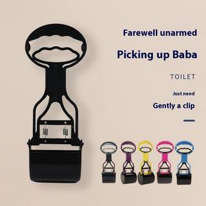 Pooper Scooper para perros, suministros para el hogar para mascotas, pala práctica para recoger los desechos de cachorros, limpiador de inodoro para perros, herramienta, bolsas para caca - Product Image 1