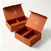 Scatola Regalo Rigida di Lusso Personalizzata con Chiusura Magnetica, Cofanetto in Cartone Premium con Coperchio a Ribalta