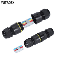 Connecteur d'alimentation étanche IP68 32A 450V 2 3 5 broches, fiche industrielle circulaire pour aviation, connecteur de câble extérieur