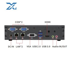 XYC Beelink Mini Pc Stick J4125 J1900 N3530 I3 I5 Itx Bo Mạch Chủ Máy Tính Mini Wifi Với RS232 Kép Lan Công Nghiệp - Product Image 3