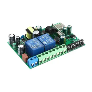 433Mhz 10A Wifi chuyển đổi 2 kênh tiếp sức tự động hóa nhà Module thu không dây và ev5127 433MHz RF điều khiển từ xa