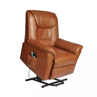 Modernes Wohnzimmer-Möbelset Theater-Sessel mit Elektrischer Verstellung Kunstleder-Sofa Relaxsessel