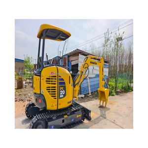 Excavadora de cadenas mini Komatsu PC20MR de segunda mano, 2 toneladas, excavadora hidráulica usada con motor y componentes de transmisión en venta - Product Image 2