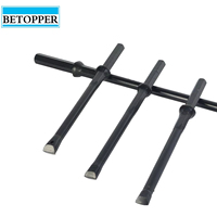 Tiges de forage en carbure de haute qualité, personnalisées, à vente rapide, hexagonales de 19 mm ou 22 mm, pour l'exploitation minière et le forage de petits trous
