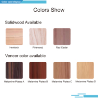 Cabina de Sauna Eléctrica de Lujo para Exteriores SR1C002 para 5-6 Personas, Construcción de Madera de Hemlock, Vidrio Templado Marrón, Control por Computadora
