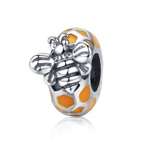 Bagreer miel de abeja 100% colgantes de plata de ley 925 SCC1102 - Product Image 1