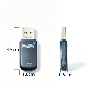 IFA02 AX900 Adaptateur WiFi double bande WiFi6 et Bluetooth 5.4 2-en-1 USB, carte réseau sans fil sans pilote - Product Image 2