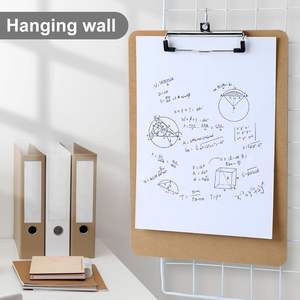 Portapapeles <span class=keywords><strong>de</strong></span> Oficina <span class=keywords><strong>de</strong></span> Madera <span class=keywords><strong>MDF</strong></span> <span class=keywords><strong>de</strong></span> 3 mm <span class=keywords><strong>de</strong></span> Grosor con Impresión <span class=keywords><strong>de</strong></span> Logotipo Personalizado, Clip <span class=keywords><strong>de</strong></span> Perfil Bajo, Tamaño Carta Estándar para Uso en Oficina - Product Image 3