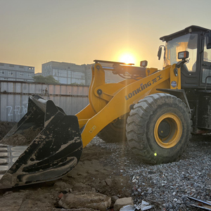 รถตักล้อยาง Lonking LG855H มือสอง 5 ตัน สภาพดี รถตักหน้า รถตักหลัง มือสอง เครื่องยนต์เดิม กำลัง 170 กิโลวัตต์ - Product Image 2