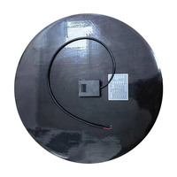 Allpower Mini panneau solaire rond sans cadre 3.7v 5v 12v 5w 10w 12w 15w 20w 30w 50W pour caméras de sécurité cellulaires solaires
