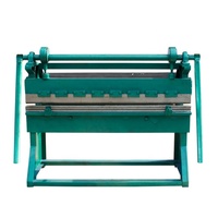 Machine à plier la tôle manuelle robuste, plieuse de métal à angle droit de 0,6 à 2 m pour plaques d'aluminium, de cuivre et de fer
