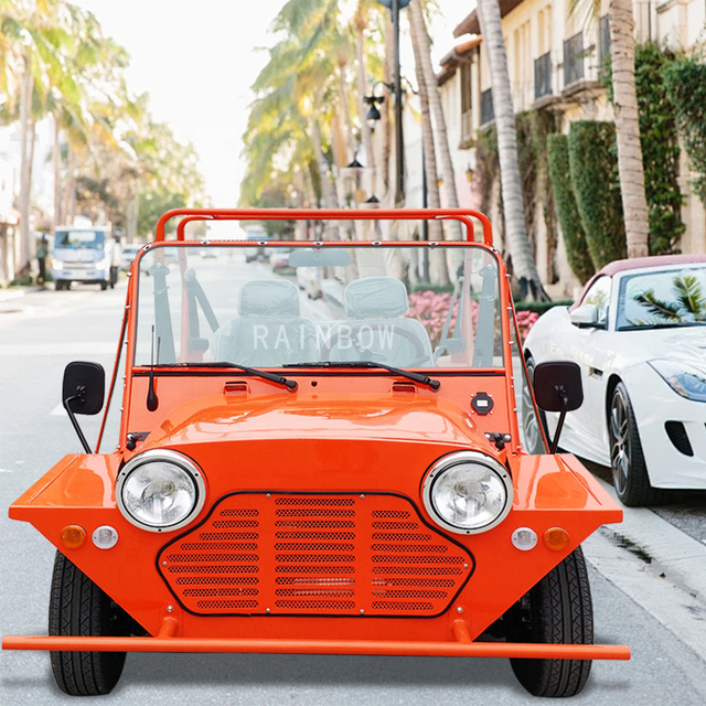 Customized 96V 10KW New Energy Off Road Tire Color Electric Moke Lithium Battery Electric Mini Jeep Moke Car