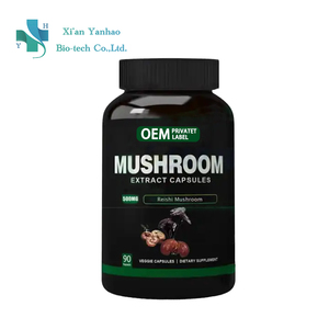 <span class=keywords><strong>Ganoderma</strong></span> <span class=keywords><strong>Lucidum</strong></span> Reishi Extrato Cápsulas 500mg Cogumelo Reishi Cápsulas - Product Image 1