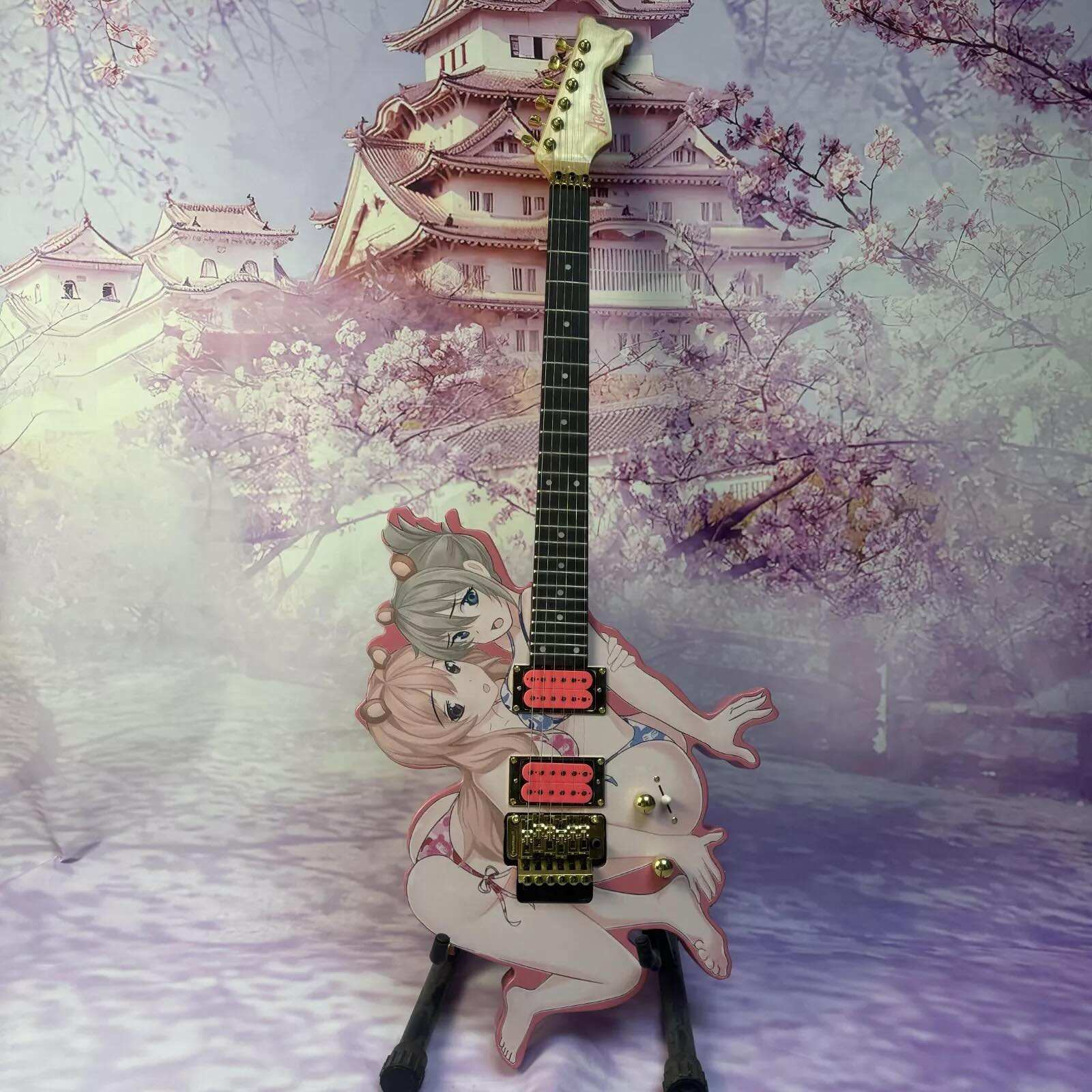 How to Choose the Best Anime Girl Electric Guitar for Your Needs, image size:1600x1600