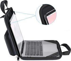 Always-on Work in <strong>Case</strong> Hard EVA Laptop <strong>Case</strong> with Handle Shoulder Strap 14 15 15.6 Inch <strong>Chromebook</strong> EVA <strong>Case</strong> with Front Pocket - Product Image 2