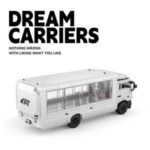 PB8837 Camión con Remolque Cerrado, Modelo a Escala 1:32, Bloques <span class=keywords><strong>de</strong></span> Construcción <span class=keywords><strong>de</strong></span> Coche Deportivo, Kits MOC, Ladrillos <span class=keywords><strong>para</strong></span> Armar, Juguetes, Regalo <span class=keywords><strong>de</strong></span> Navidad - Product Image 2