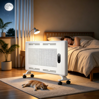 Calentador Eléctrico Inteligente con Control WiFi, Serie Nano Alu, Personalizable con Logotipo, Venta al Por Mayor, Promocional, Aluminio Aeroespacial, GS OEM ODM