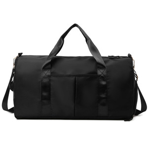 <span class=keywords><strong>Sac</strong></span> <span class=keywords><strong>de</strong></span> <span class=keywords><strong>sport</strong></span> et <span class=keywords><strong>de</strong></span> gym imperméable en nylon sergé, portable, tendance, pour <span class=keywords><strong>femme</strong></span>, avec compartiment sec/humide, idéal pour le fitness - Product Image 2