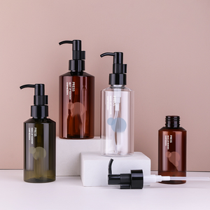 Быстрая доставка, оптовая продажа, пустые масляные бутылки для корпуса, 200 мл, янтарного цвета, диспенсер для масла, пластиковая бутылка для масла - Product Image 5