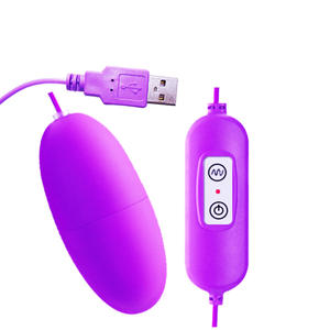 Jouets sexuels : œuf vibrant télécommandé USB, tête de balle à forte vibration, silencieux, pour femme, masturbateur pour adulte - Product Image 2