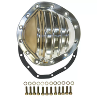 Nouveau couvercle de différentiel en aluminium poli pour camion 8.875 12 boulons avec quincaillerie incluse